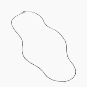 David Yurman Box Chain Necklace
Sterling Silver, 1.7mm Authentic
